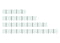 WAGO 757-081 Marking strips cut to a defined length, white