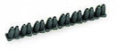 WAGO 727-199 Insulation stop 0.25 - 0.5 mm² "s+f-st" 8 pieces/strip, dark gray