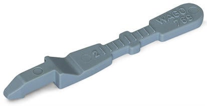 WAGO 769-410 Strain relief plate gray