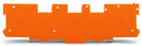 WAGO 769-316 End and intermediate plate 1.1 mm thick, orange
