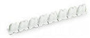 WAGO 727-197 Insulation stop 0.08 - 0.2 mm² "s" (0.14 mm² "f-st") 8 pieces/strip, white