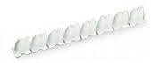 WAGO 727-197 Insulation stop 0.08 - 0.2 mm² "s" (0.14 mm² "f-st") 8 pieces/strip, white