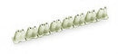 WAGO 727-198 Insulation stop 0.25 mm² “s” 0.14 - 0.25 mm² “f-st”, light gray