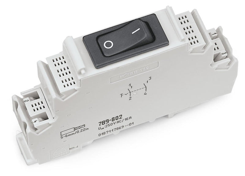 WAGO 789-801 SWITCH-MOD NO 250VAC