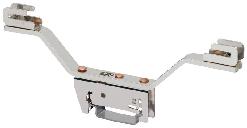 WAGO 790-311 Busbar carrier for busbars Cu 10 mm x 3 mm both sides, angled, gray