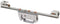 WAGO 790-310 Busbar carrier for busbars Cu 10 mm x 3 mm both sides, straight, gray