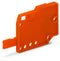 WAGO 231-300 End plate 1.5 mm thick, orange
