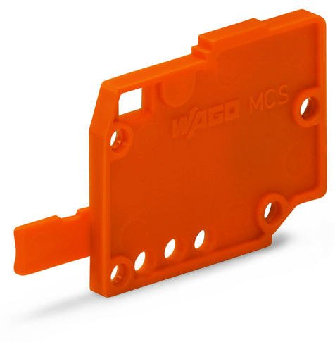WAGO 231-300 End plate 1.5 mm thick, orange