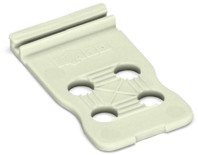 WAGO 734-128 Strain relief plate 12.5 mm wide, light gray