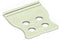 WAGO 734-129 Strain relief plate light gray