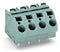 WAGO 745-1358 PCB terminal block 6 mm² Pin spacing 10 mm 8-pole, gray