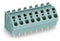 WAGO 745-159 PCB terminal block 4 mm² Pin spacing 7.5 mm 9-pole, gray