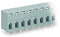 WAGO 741-309 PCB terminal block push-button 2.5 mm² Pin spacing 7.5 mm 9-pole, gray