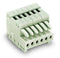 WAGO 733-109 1-conductor female plug 100% protected against mismating, light gray