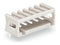 WAGO 733-369 THT male header 0.8 x 0.8 mm solder pin angled, light gray