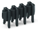 WAGO 734-420 Cover for male connectors for 734 Series IP20 protection, black
