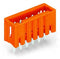 WAGO 734-279 THT male header 1.0 x 1.0 mm solder pin angled, orange