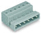 WAGO 731-613 1-conductor male connector gray