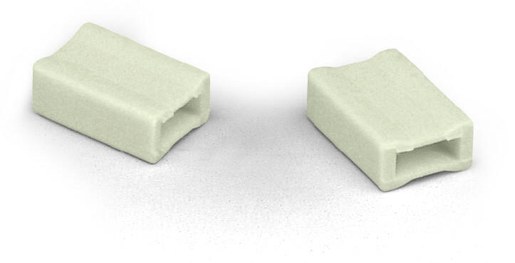 WAGO 231-500 Spacer for formation of groups, light gray