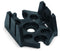 WAGO 770-623 Mounting plate 3-pole, black