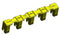 WAGO 770-360 Lockout cap for plugs 5-pole, yellow