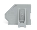 WAGO 745-545 End plate gray