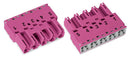 WAGO 770-295 Plug 5-pole, pink