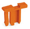 WAGO 769-439 Pin cover with miniature WSB marker slot, orange