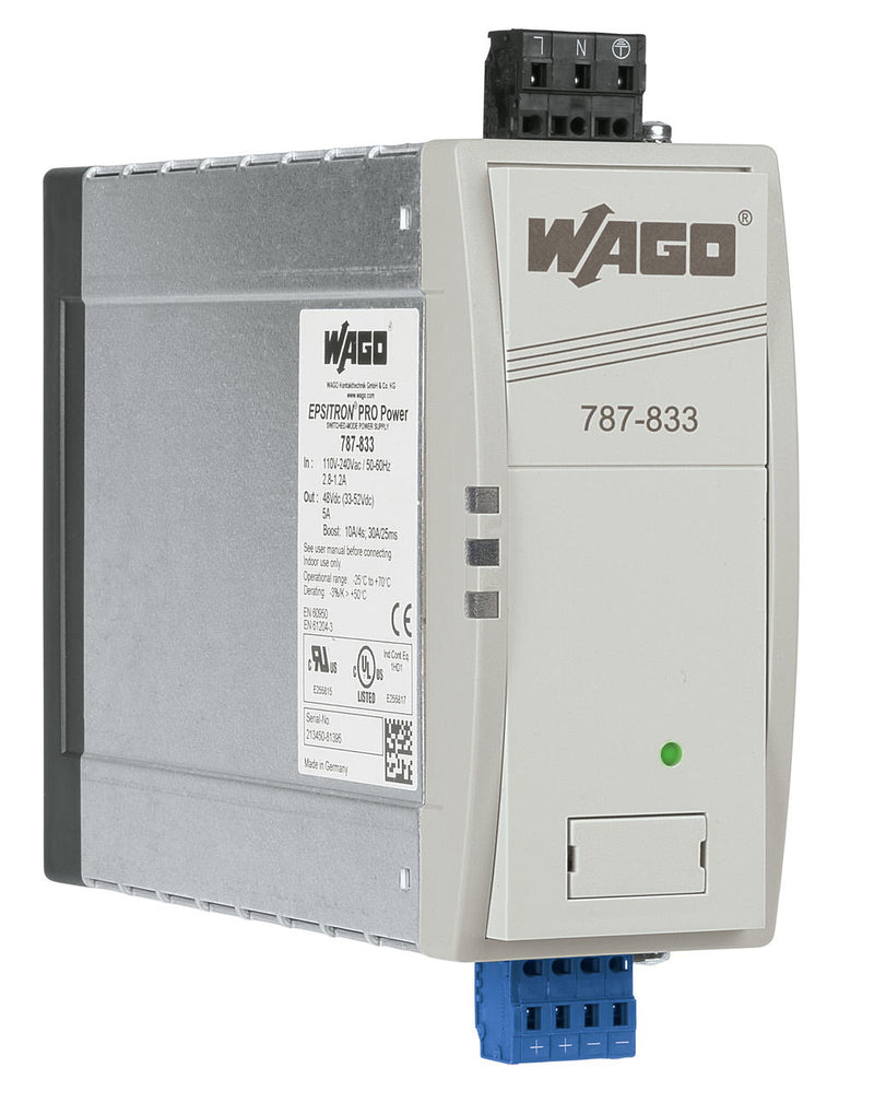 WAGO 787-833 SMPS Pro 1-ph