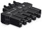 WAGO 770-903 Intermediate coupler 5-pole/3-pole Cod. A, black