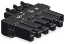 WAGO 770-901 Intermediate coupler 5-pole/3-pole Cod. A, black