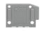 WAGO 235-400 End plate snap-fit type 1 mm thick, blue