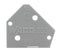 WAGO 236-800 End plate red