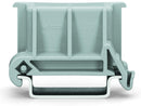 WAGO 222-510 Angled DIN-rail adapter in combination with mounting carrier 221-500 or 222-500, gray