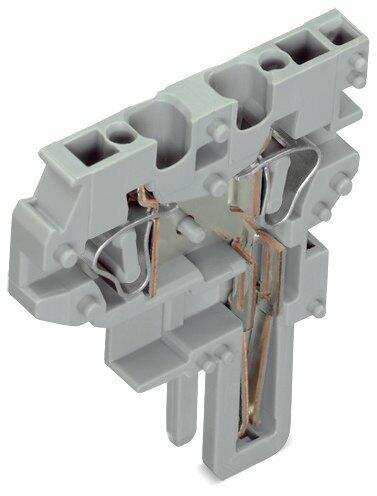 WAGO 769-506 End module for 2-conductor female conn. gray