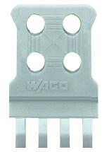 WAGO 769-412 Strain relief plate gray