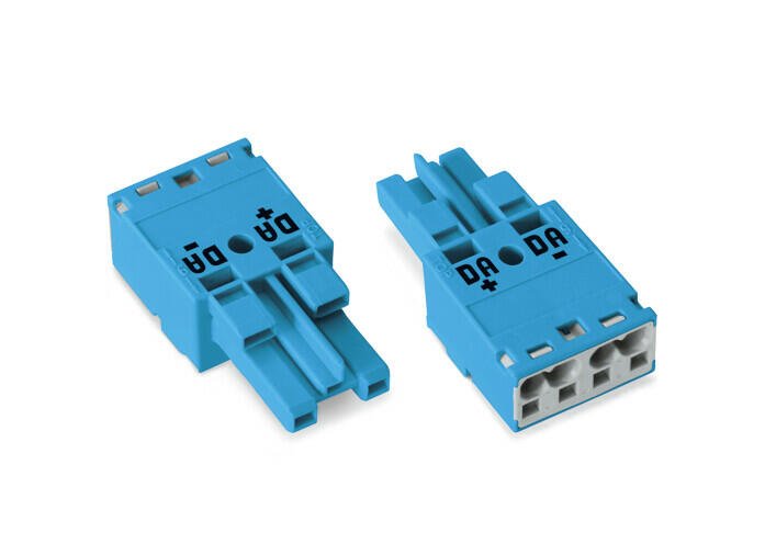 WAGO 770-1102 Socket 2-pole, blue