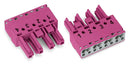 WAGO 770-284 Socket 4-pole, pink