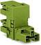 WAGO 770-1652 h-distribution connector 2-pole Cod. B, light green