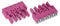 WAGO 770-285 Socket 5-pole, pink