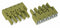 WAGO 770-265 Socket 5-pole, light green