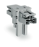 WAGO 770-1601 T-distribution connector 2-pole Cod. B, gray