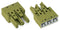 WAGO 770-263 Socket 3-pole, light green