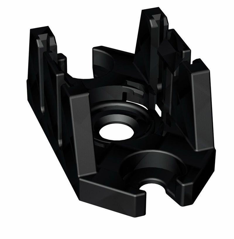 WAGO 770-1626 Mounting plate 2-pole, black