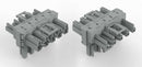 WAGO 770-1741 T-distribution connector 5-pole Cod. B, gray
