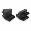 WAGO 770-945 h-distribution connector 4-pole Cod. A, black