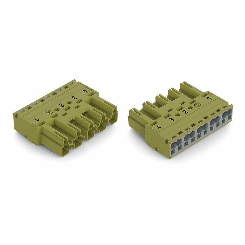 WAGO 770-275 Plug 5-pole, light green