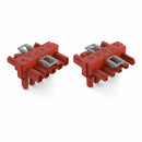 WAGO 770-921 T-distribution connector 5-pole Cod. P, red
