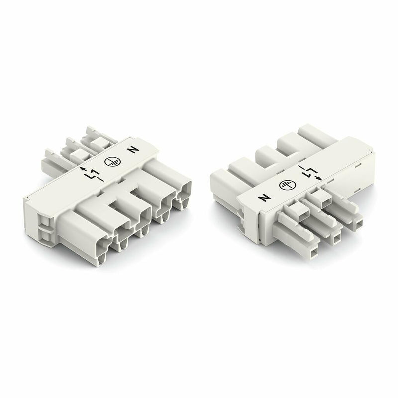 WAGO 770-951 Intermediate coupler 5-pole/3-pole Cod. A, white