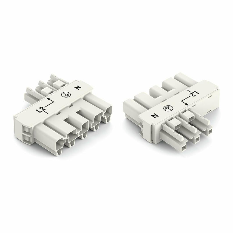 WAGO 770-952 Intermediate coupler 5-pole/3-pole Cod. A, white